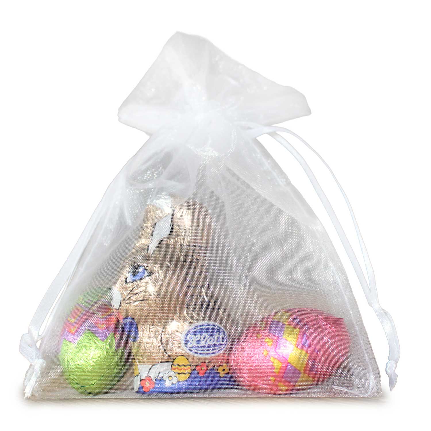 Organza Bags Colorful Easter | without greeting card