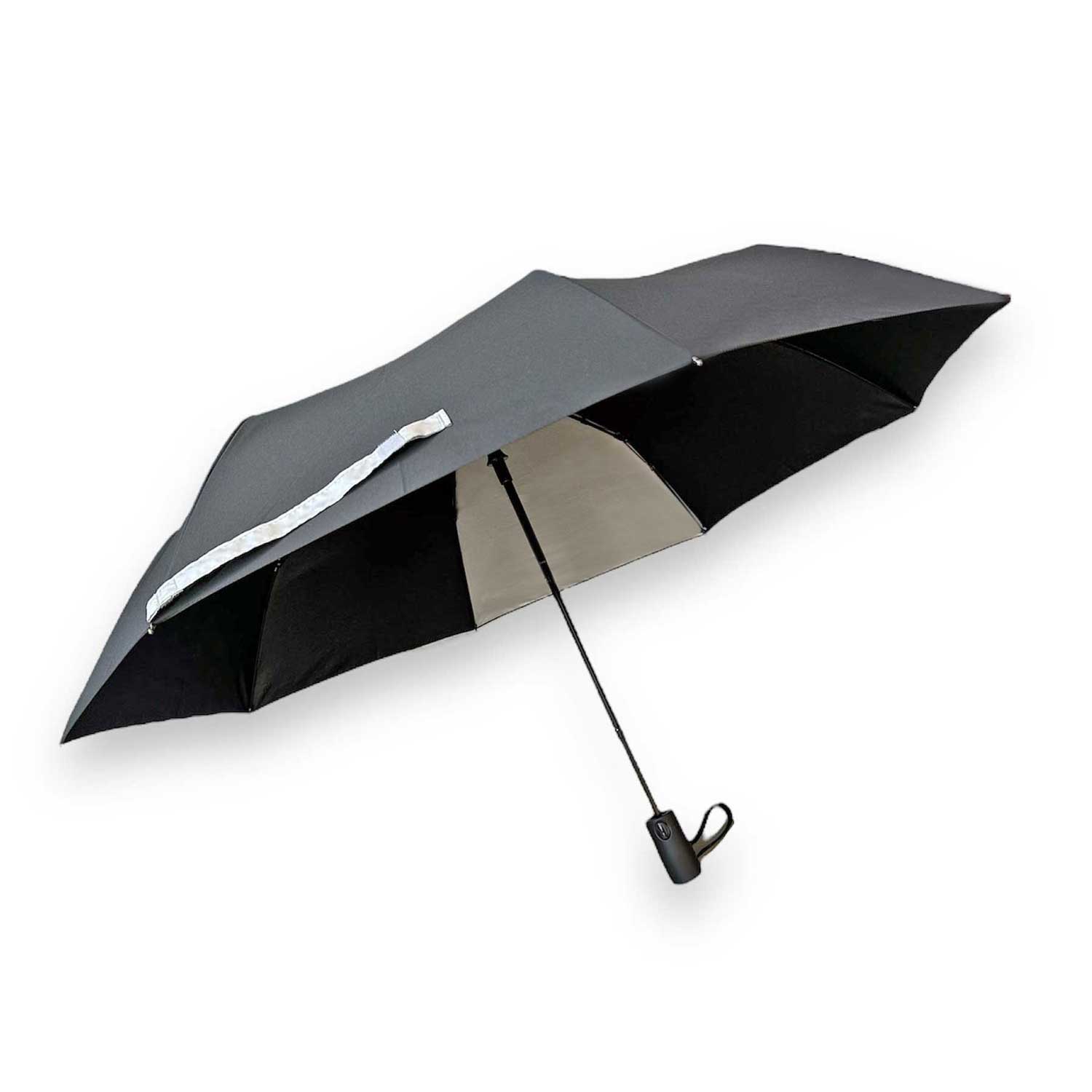 Taschenschirm Black Edition silber | All In Taschenschirm Black Edition silber | All In