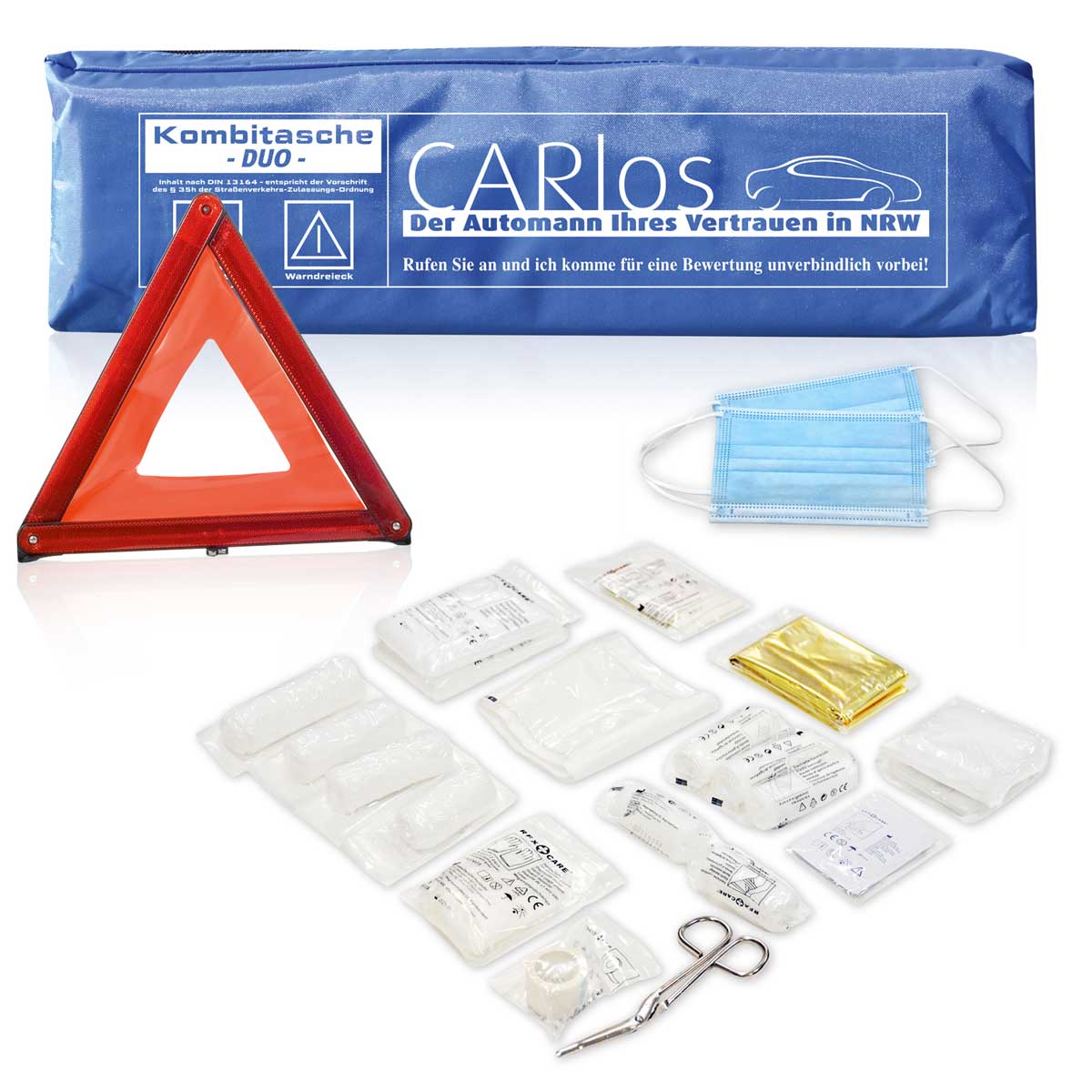 Kfz-Verbandtasche Safe Duo individuelles Motiv