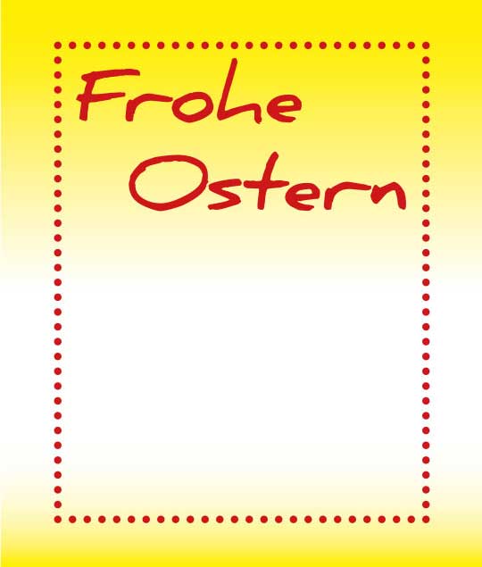 Organzasäckchen Easter-Mix | mit 4c bedruckter Grußkarte