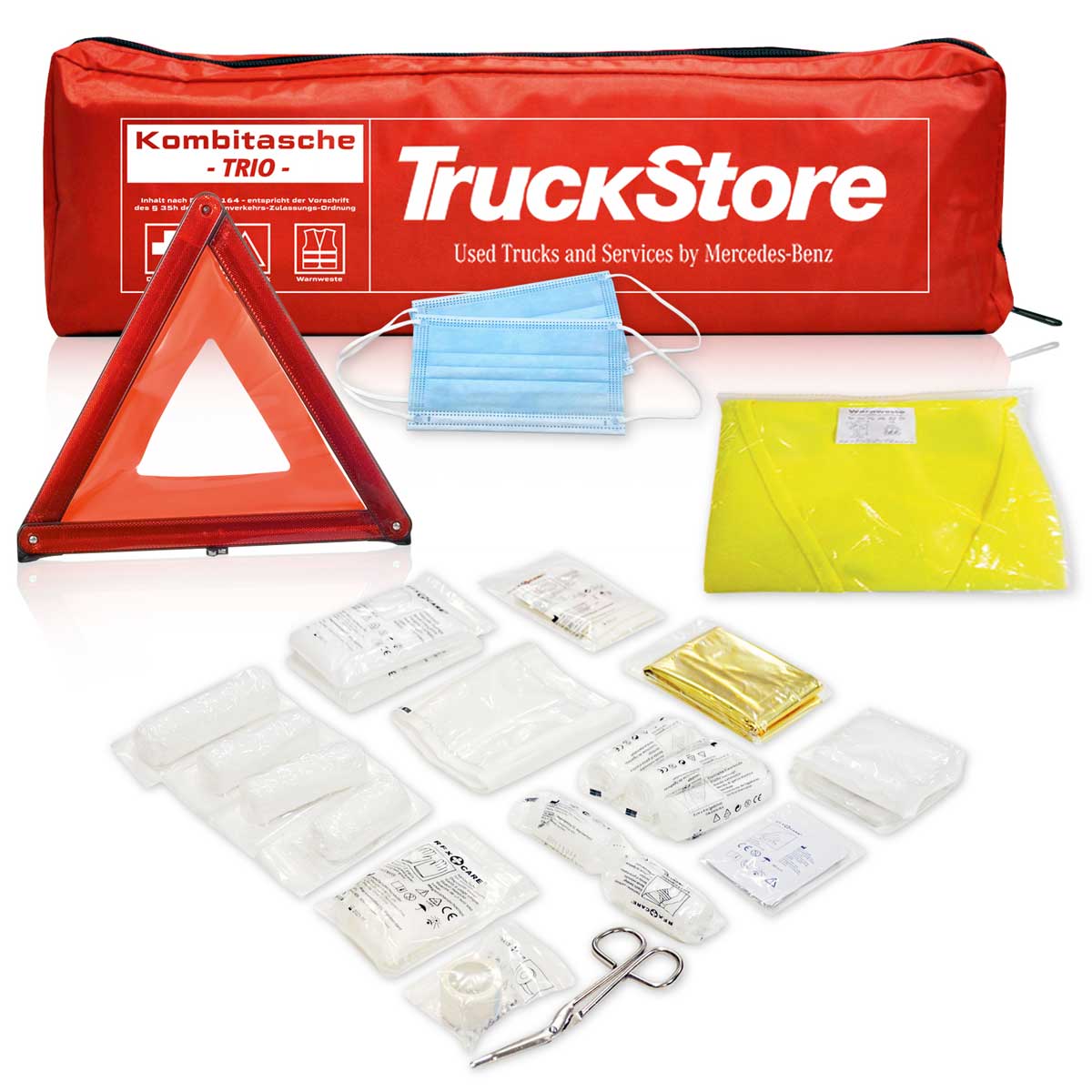 Kfz-Verbandtasche Safe Trio individuelles Motiv