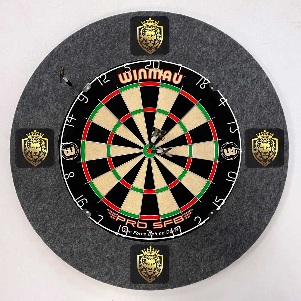 Dartschallschutz-Set inkl. Catchring Surround Befestigung originaler Dartboards | Preis auf Anfrage