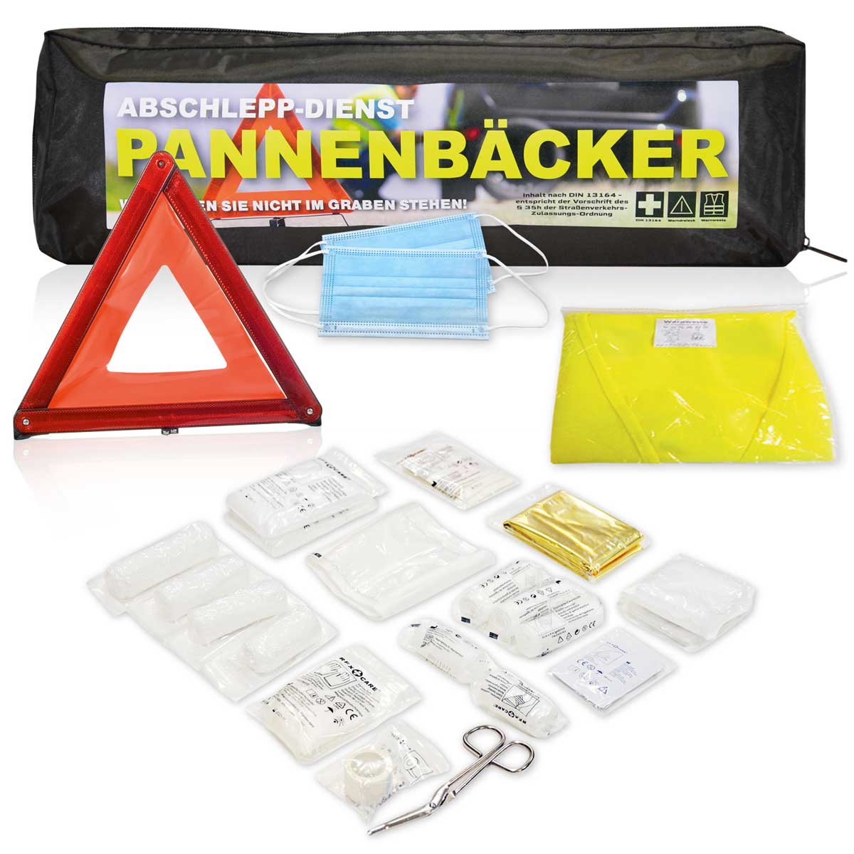 Kfz-Verbandtasche Safe Trio Digital