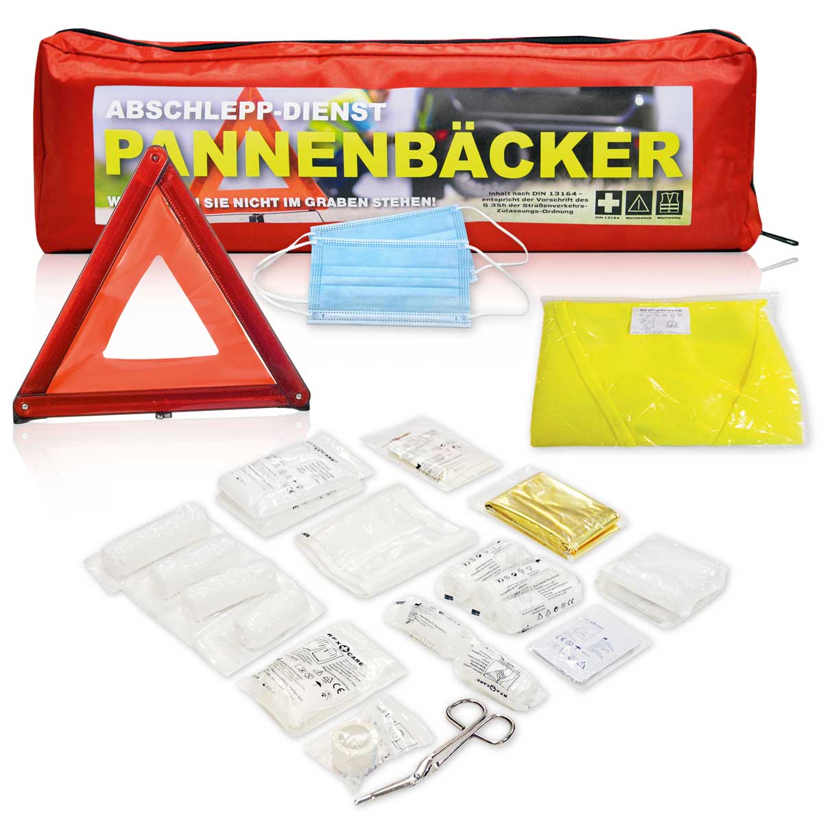 Kfz-Verbandtasche Safe Trio Digital