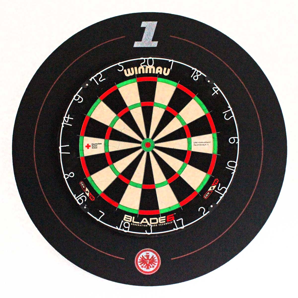 Catchring Surround inkl. Digital Print | Dartboard-Schallschutz