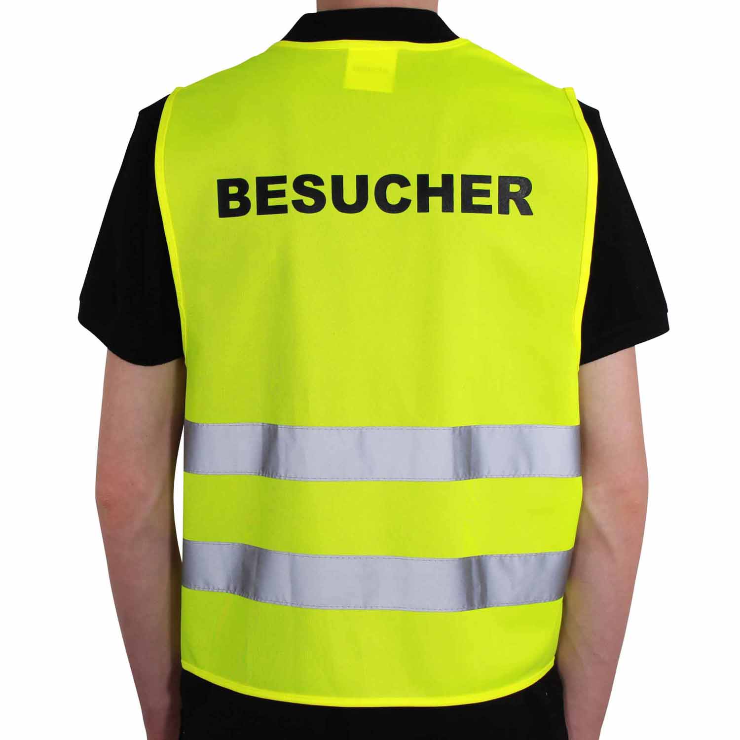 Polyester-Warnweste gelb nach EN ISO 13688 und EN ISO 20471 Polyester-Warnweste gelb nach EN ISO 13688 und EN ISO 20471