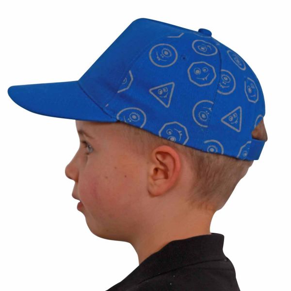 Kinder-Reflexcap Roader blau