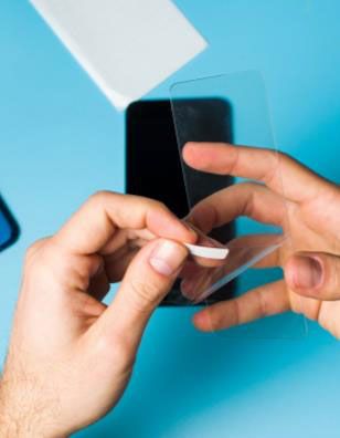 Virusstop Antikeimfolie Touchscreen bis zu 12 Monate 99% virenfrei